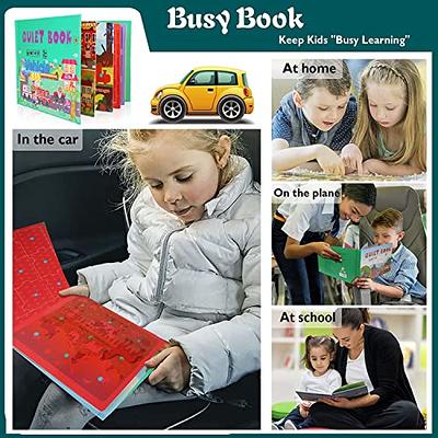  Quiet Book Busy Book for Toddlers Montessori Book