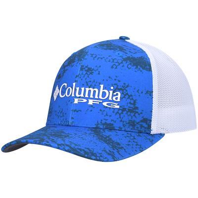 Columbia PFG Mesh Fish Flag Collegiate Ball Cap - University of