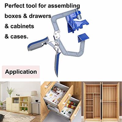 90 Degree Corner Clamp, Right Angle Corner Clamps Tools T Joints  Multifunction Adjustable Woodworking Corner Jig Fixed Pouch Installer, 3  Pack Locking Clamp - Yahoo Shopping