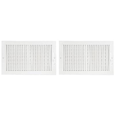 Magnetic Vent Covers (3-pack) - for Registers of Width 3.25 to 4, Length 11.25 to 12 (White)