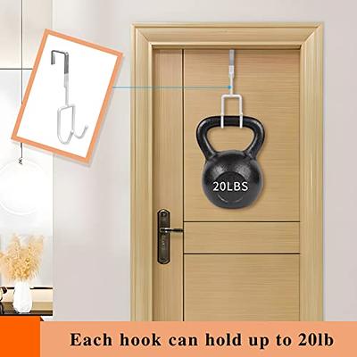 over the Door Hooks 4Pack Door Hangers Hooks Rubber Prevent