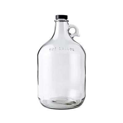 Libbey 33 oz. Glass Water Bottle with Metal Lid - 12/Case