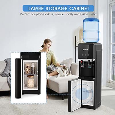 TABU Top Loading Water Cooler Dispenser, Hot & Cold Water