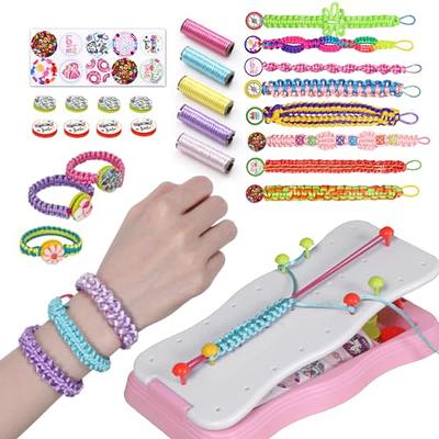  Dpai Friendship Bracelet Making Kit for Girls,DIY Arts and  Crafts Toys,Jewelry String Maker Kit,The Best Birthday Gifts Ideas for  Girls 6 7 8 9 10 11 12+ Years Old（Pink） : Toys & Games