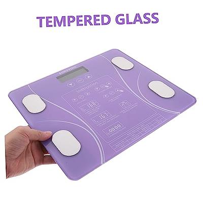 Healeved Digital Scales for Body Weight Intelligent Weight Scale Bathroom  Scale Body Weight Scale Electronic Scale Weight Scales Battery Monitor  Analyzer Body Fat Scale Purple - Yahoo Shopping