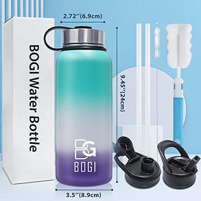  BOGI 17oz Insulated Water Bottle Double Wall Vacuum