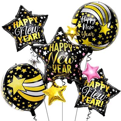KatchOn, Giant 2024 Balloon Numbers Gold Set - 40 Inch | 2024 Balloons Gold  with Star Balloons for Happy Graduations Decorations 2024 | Mylar