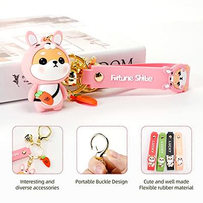 Kawaii Cute Keyring Rabbit Doll Keychain