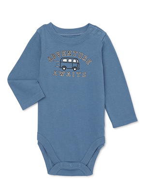 Garanimals Baby Boy Long Sleeve Graphic Bodysuit, Sizes 0-24 Months - Yahoo  Shopping