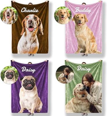 Custom Personalized Dog Blankets