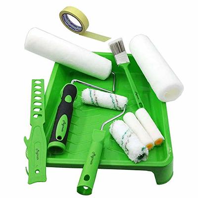 16pcs 2 Inch Small Paint Roller With 2 Paint Trays, House Painting Roller  Brush For Walls, Cabinets