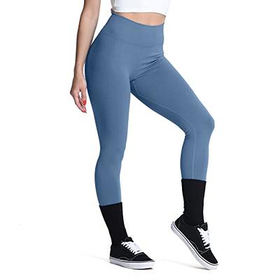 Aoxjox Seamless Scrunch Legging for Women Asset Tummy Control Workout Gym  Fitness Sport Active Yoga Pants (Steel Blue, X-Small) - Yahoo Shopping