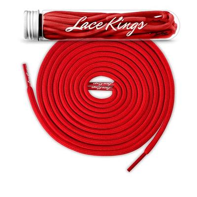 Red Shoelaces | Rope Shoelaces | Stretchy Shoelaces - Lace Kings 27 inch / Red