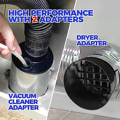 Holikme Dryer Vent Cleaner Kit Clothes Dryer Lint Vent Trap Cleaner Brush &  Refrigerator Coil Brush Lint Remover, Blue