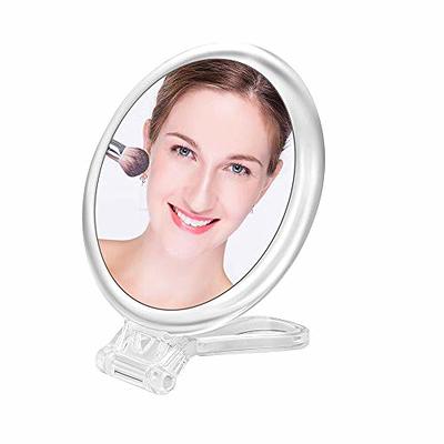 Dynippy Compact Mirror 3.15 inch Double-Sided 1X/2X Magnifying