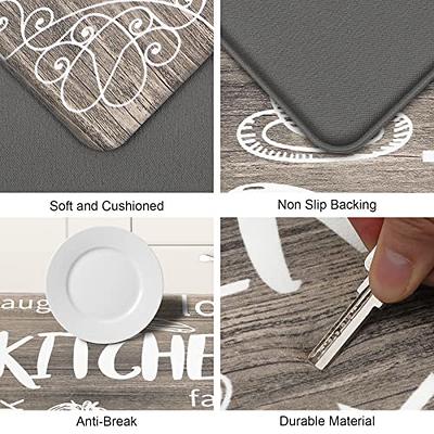 HEBE Anti Fatigue Kitchen Rug Sets 2 Piece Non Slip Kitchen Mats for Floor Cushioned  Kitchen Rugs and Mats Waterproof Comfort Standing Mat Runner for Kitchen,Home  Office,Sink,Laundry - Yahoo Shopping