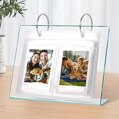 180 Pockets Mini Photo Album Book 2x3 Inch Pictures For Fujifilm Instax,  Wooden Polaroid Photo Album for Instax Mini 7s 8 8+ 9 25 26 50s 70 90  Instant