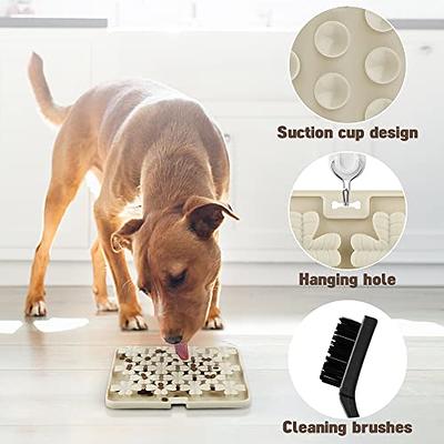 Coomazy Silicone Snuffle Mat for Dogs, Interactive Sniff Feeding Training  Mat for Puppy, Helps with Stress Relief, Foraging Skills, Brain Stimulation  and Boredom, Beige - Yahoo Shopping