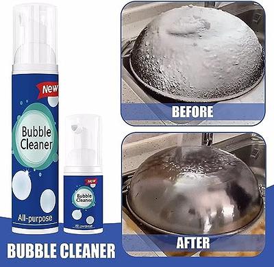 Multi Purpose Powerful Foam Cleaner for Kitchen Appliances, Pans, All  purpose Rinse-free Cleaning Spray, No-rinse Bubble Cleaner Deep Cleaning  Spray, Powerful Stain Removal Kit for Bathroom Car 