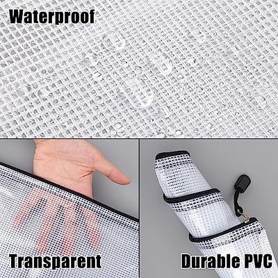 EOOUT 30pcs Mesh Zipper Pouch, Waterproof Zipper Bags, 8 Sizes, 8 Colors,  Multipurpose for Travel, School Supplies, Office Appliances and Home