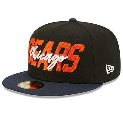 : New Era Men's Orange/Navy Chicago Bears 2023 Sideline 39THIRTY  Flex Hat : Sports & Outdoors