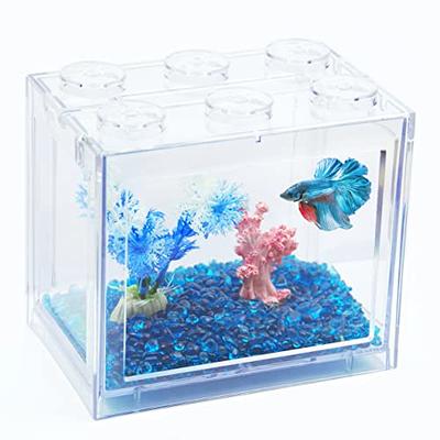 ZOMOFEW Metal Aquarium Stand, 40 Gallon Fish Tank Stand, Double-Layer  Detachable Design, Easy To Assemble,Suitable for Home Fish Tank, Landscape  Fish