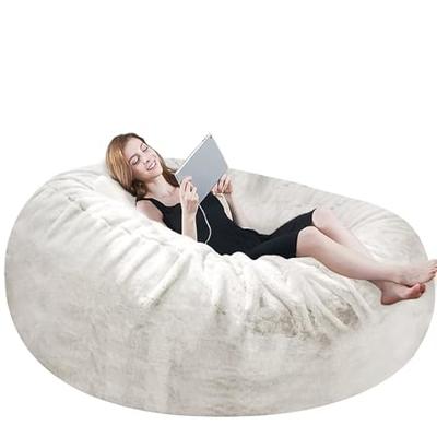 AYEASY Bean Bag Chair with Filler, Bean Bag Chairs for Adults, Bean Bag  Bed, Memory Foam