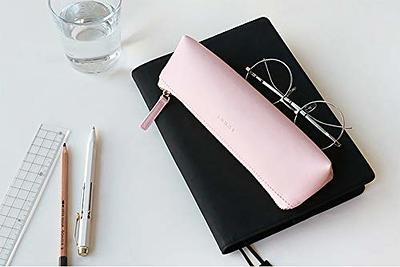 Pencil Case PU Leather Pencil Pouch Small Zipper Pouch For Pencils Pens  Markers Makeups Change Coins Accept Customized Logo - Buy Pencil Case PU  Leather Pencil Pouch Small Zipper Pouch For Pencils