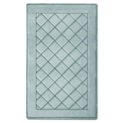 Microdry Quick Drying Memory Foam Bath Mat 2-Piece Set, Linen