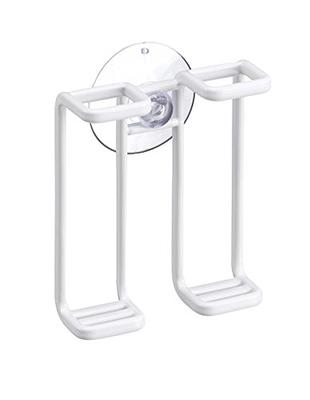 AITEE Acrylic Bathroom Organizer Caddy, Clear Shampoo Holder Wall Mounted,  Shower Organizer with Suction Cup, No Drilling and Rustproof, Sturdy and