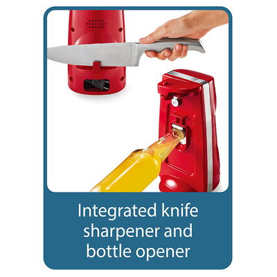 Mainstays 2 Ply Manual Can Opener with Integrated Bottle Opener, Black