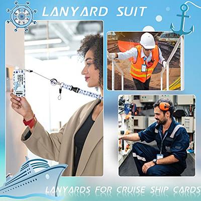 Cruise Lanyards with ID Holders for Cruse Ship Cards [2 Pack
