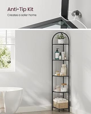 VASAGLE 5 Tier Corner Shelf