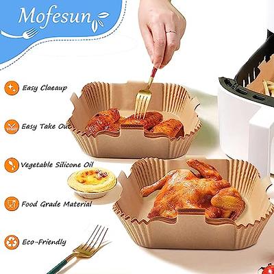 Air Fryer Liners 8 Inch - 100pcs Disposable Parchment Baking Paper  Unbleached Kitchen Must Have from TikTok… - Yahoo Shopping