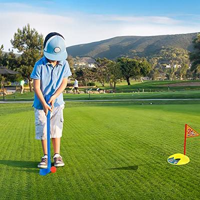 Veemoon Golf Set with Practice Holes, Golf Sticks Balls Toddler