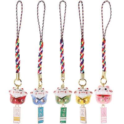  Sopopal 6 Pcs Cat Phone Charm Aesthetic Cell Phone Charm Kawaii  With Handmade Cute Hanging Pendants Decor : Cell Phones & Accessories