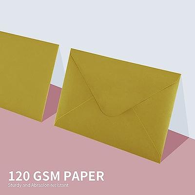 50 Pack A7 Colorful 5X7 Envelopes Invitation Envelopes for 5X7 Cards,  Birthday