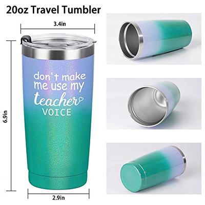 Get Used to Different Stainless Steel Teal Tumbler