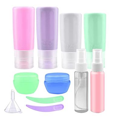 INNERNEED Collapsible Travel Size Bottles Portable Refillable Containers  for Toiletries Shampoo Lotion Soap, Leak-Proof and TSA Approved, Ideal for