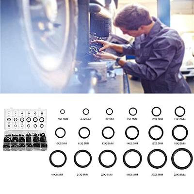 O-Ring Assortment(Kit of 279pcs),Acogedor Universal Rubber O-Ring for  Plumbing, Automotive, & General Repair