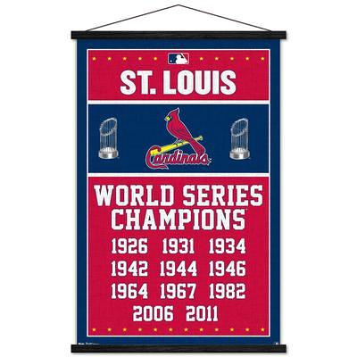 MLB St. Louis Cardinals - Logo 22 Wall Poster, 14.725 x 22.375 