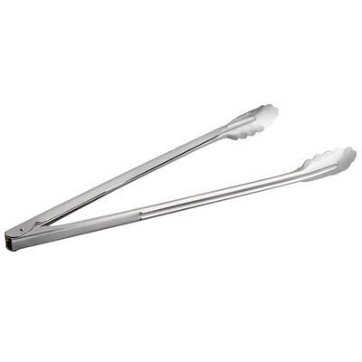 Choice 16 Heavy-Duty Stainless Steel Utility Tongs