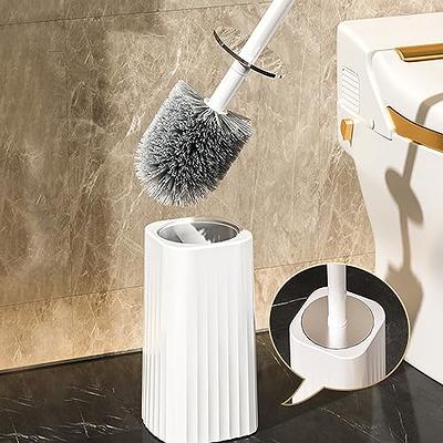 uptronic Toilet Brush and Holder 2 Pack, Toilet Brush with