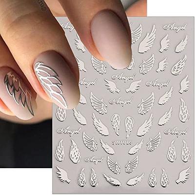 Tsc-004 Silver Alphabet Nail Stickers