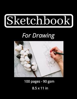 Sketchbook For Drawing: Sketch Book for Colored Pencils Sketch Pad