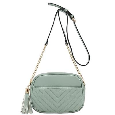 Chevron Quilted Small Crossbody Bag With Coin Purse Pouch Women Square  Snapshot Camera Side Shoulder Handbag