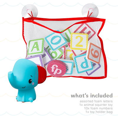 Fisher-Price Elephant Foam Letters & Numbers Bath Toys with Bath Toy  Organizer, Baby Toys 6-12 Months - Yahoo Shopping