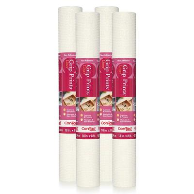 Con-Tact Grip Liner 20 in. x 5 ft. Solid White Non-Adhesive Grip