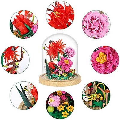 RSDHFLY Creative Bonsai Flower Bouquet Building Kit,Flowers Botanical  Collection Construction Building Toy,Building Blocks Set for Adults and  Kids (Rose Bonsai Flower) - Yahoo Shopping