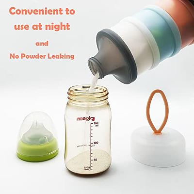 Baby Formula Dispensers & Mixers,360 -Degree Two -Way Shaking Milk